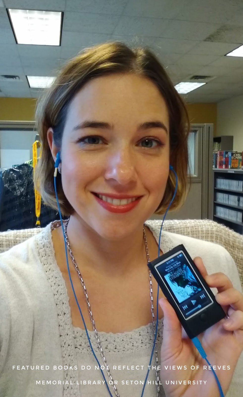 Reeves Memorial Library Friday Reads (or listens) Blue Lily, Lily Blue