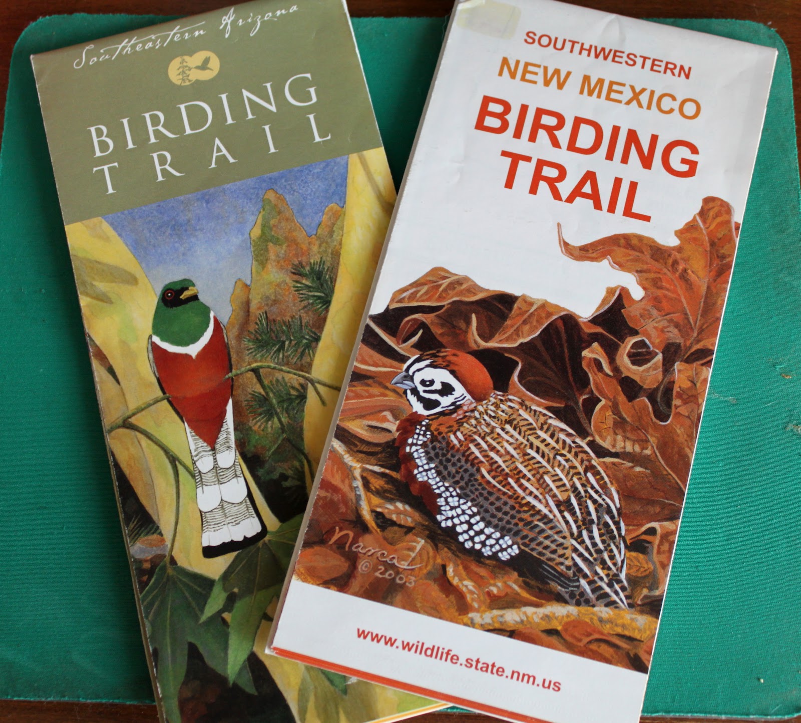 Still Life With Birder Arizona & New Mexico Guide Books