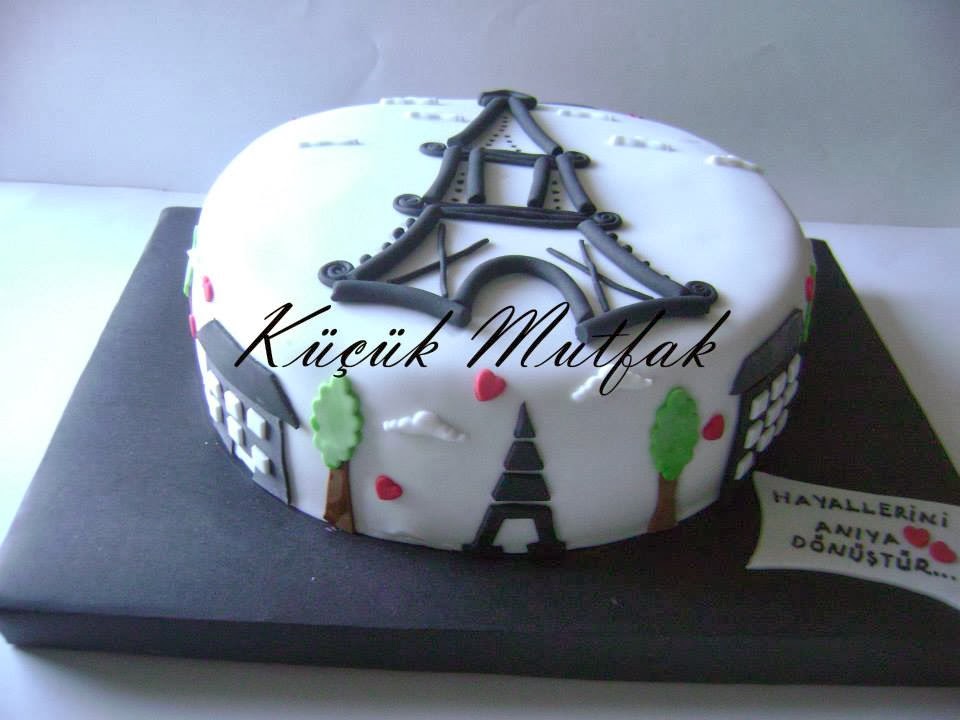 küçük mutfak EYFEL KULESİ PASTA
