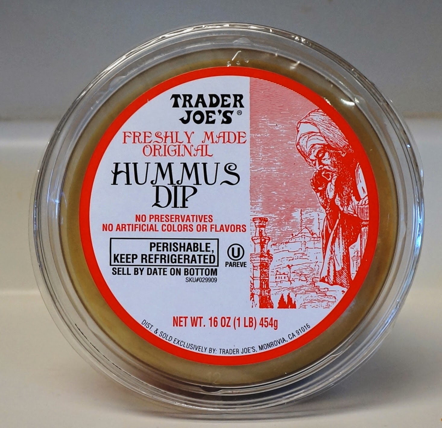 Exploring Trader Joe's Trader Joe's Freshly Made Original Hummus Dip