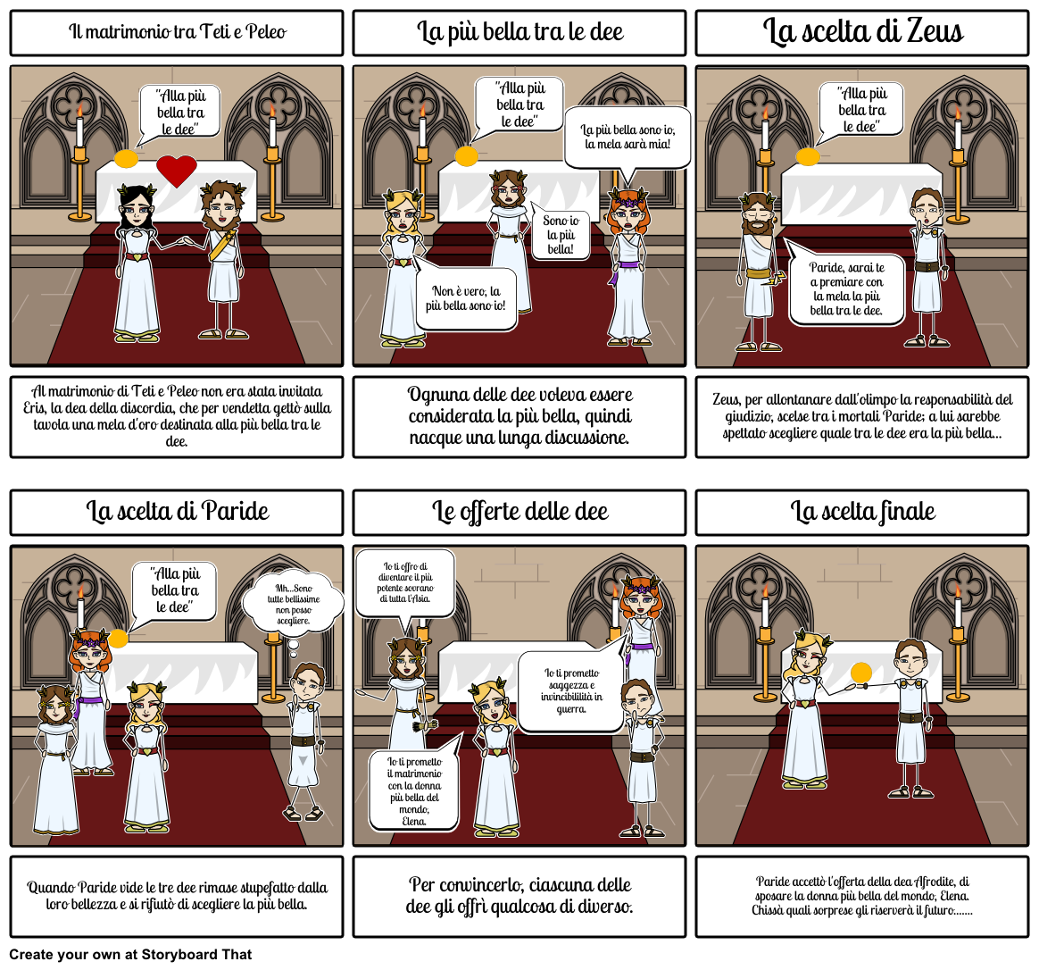 Didatticamera Paride e la mela d'oro