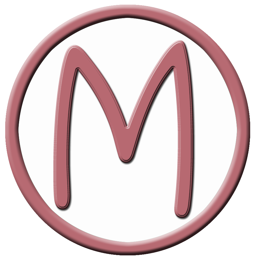 Granny Enchanted s Paper Directory Free Rose Circle Capital Letter M Granny enchanted s paper directory free rose circle capital letter m
