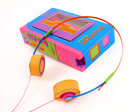 Paper Walkman Aleix Gordo Hostau - Ilustración, street art, cómic, pintura, cine ...