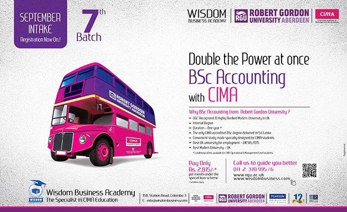 The primary aim of the WISDOM BUSINESS ACADEMY is to provide solid academic assistance for students to face CIMA examinations confidently. WISDOM id exclusively geared for this purpose. Success at the CIMA examinations is synonymous with Wisdom because of the numerous credentials under our belt.
