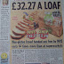 Sun corrects '£32 loaf of bread' story