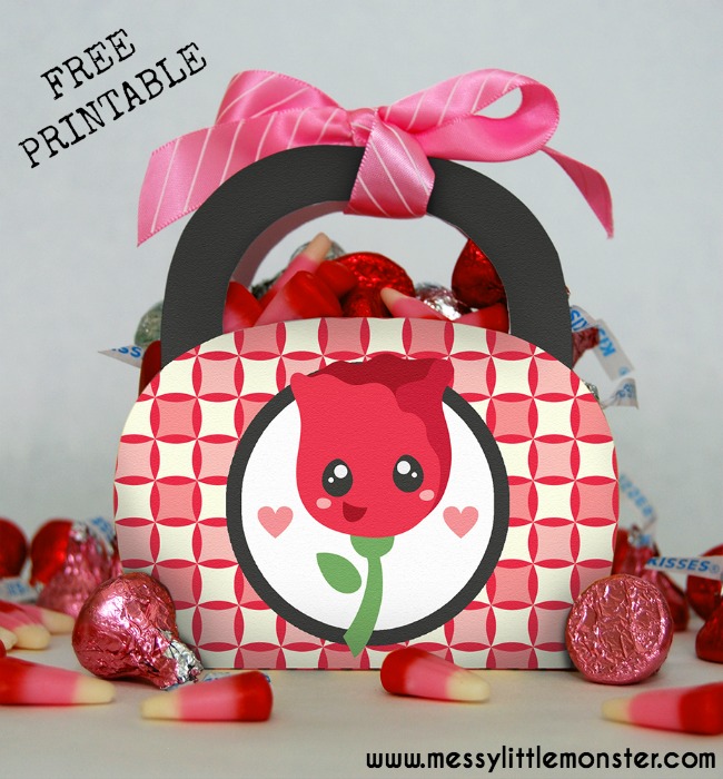 Printable Valentines - Messy Little Monster