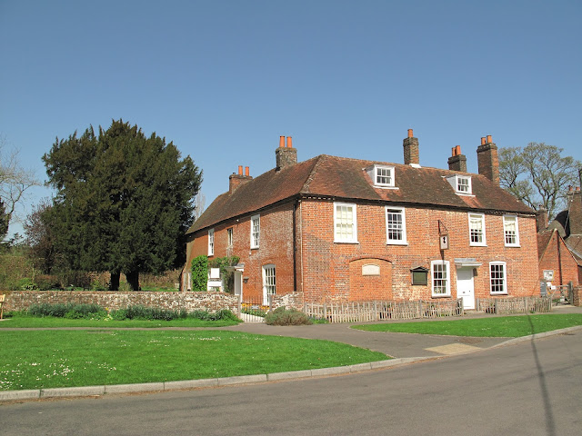Jane Austen's House Museum glowing in the spring sunshine! Jane Austen's House Museum glowing in the spring sunshine!