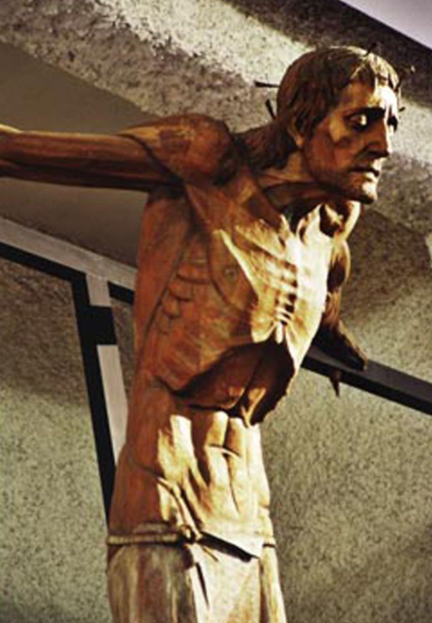 AQUÍ HUBO, patrimonio en Barbastro: Una escultura de su tiempo, de su