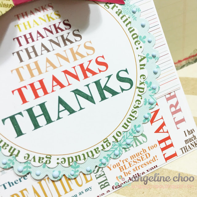 ScrappyScrappy: Gratitude Thanks card #scrappyscrappy #thecuttingcafe #printablestamp #card #thankyoucard
