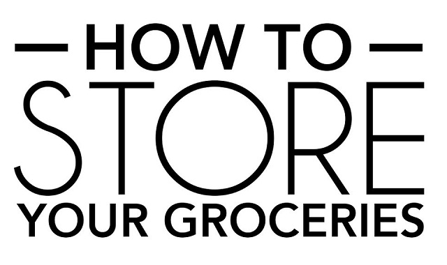 How to Store Your Groceries