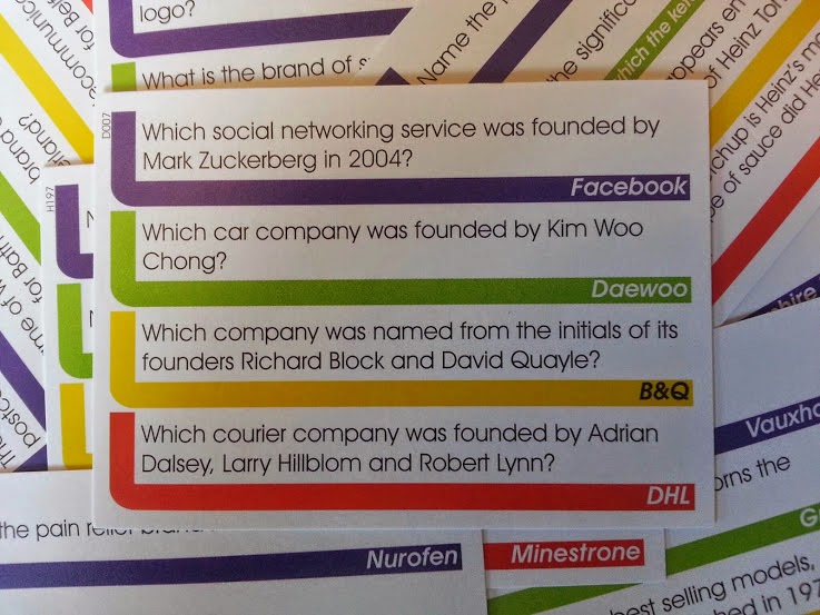 LOGO example question cards