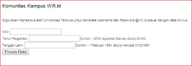 Cara Mudah Dan Simple Membuat Akun Wifi Id Kampus 100 Bisa Dipakai Bgtorial Tutorial Android Dan Pc