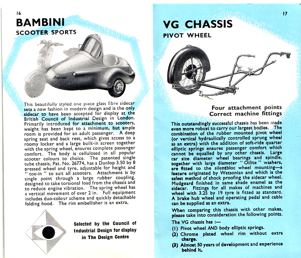 watsonian oxford sidecar for sale