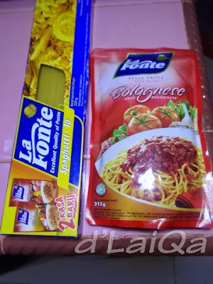spaghetti dan saus bolognese