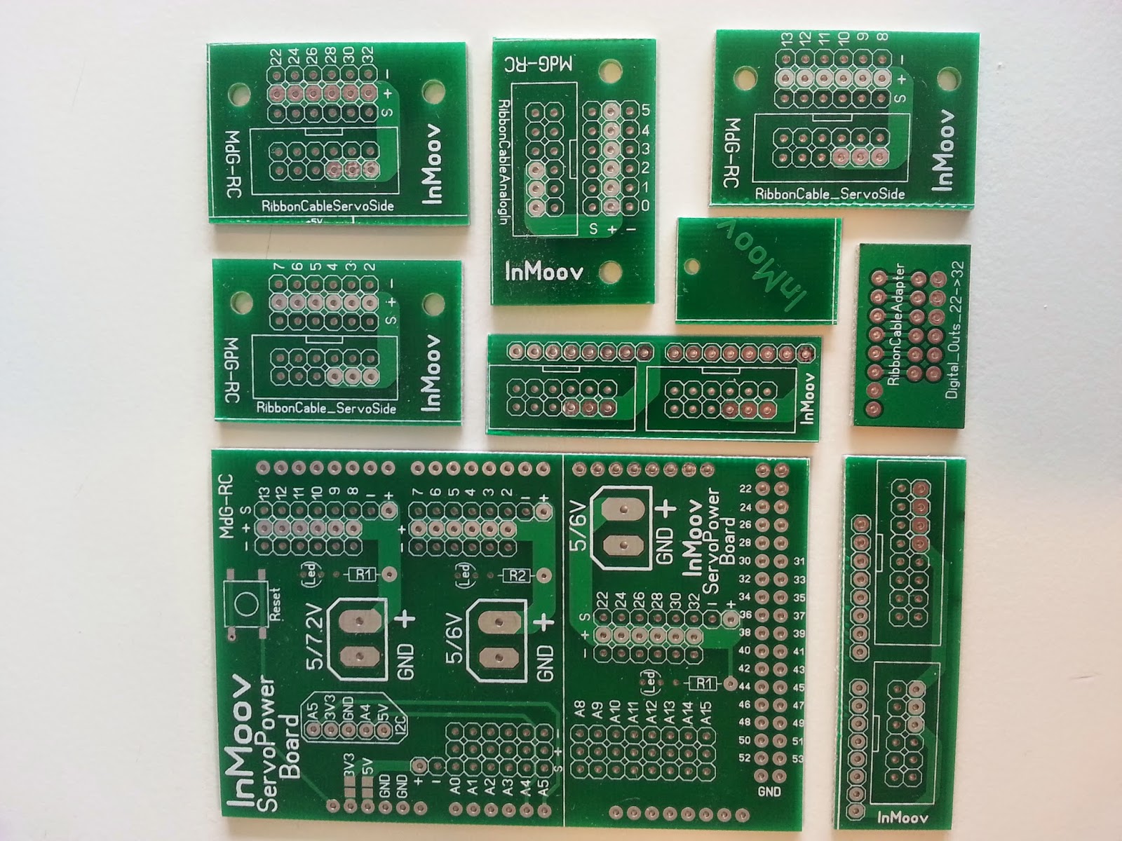 InMoov New Servo Power Board for InMoov