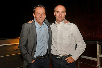 Alain Gautier et Nicolas Lunven, skippers du Figaro Generali en 2014.