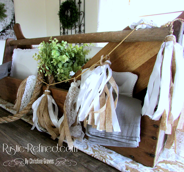 Rustic Farmhouse Table Centerpiece Rustic & Refined