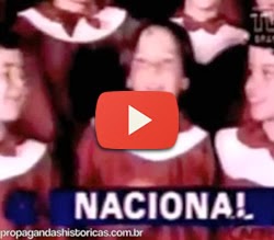 Propaganda do Banco Nacional em 1985 com famosa canção natalina.