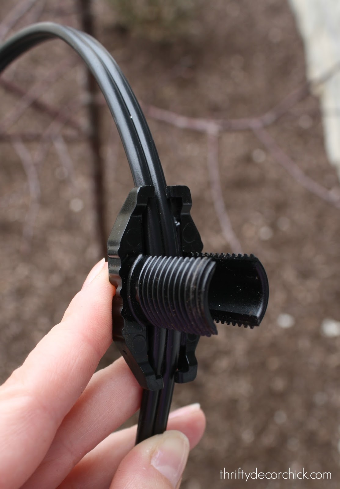 How to install pretty landscape lighting Thrifty Decor Chick