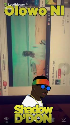 b Shadow D'don premiers new video on snapchat