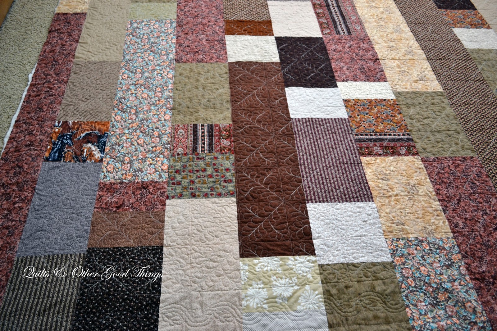 Quilts and Other Good Things Quilt Backs Can Be Beautiful Too!