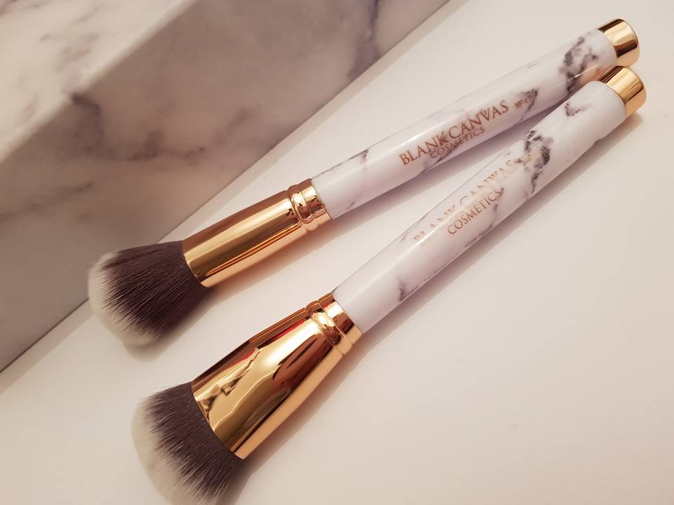 Blank Canvas Cosmetics Magnimarble Brush Set - Mastering Your Makeup