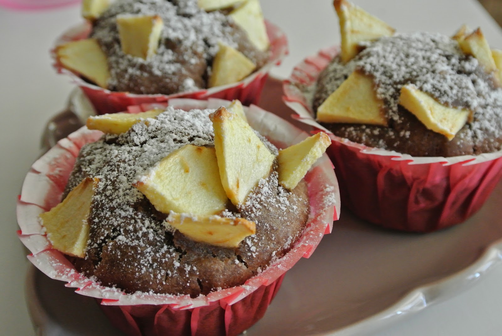 muffin con zucchero d'agave