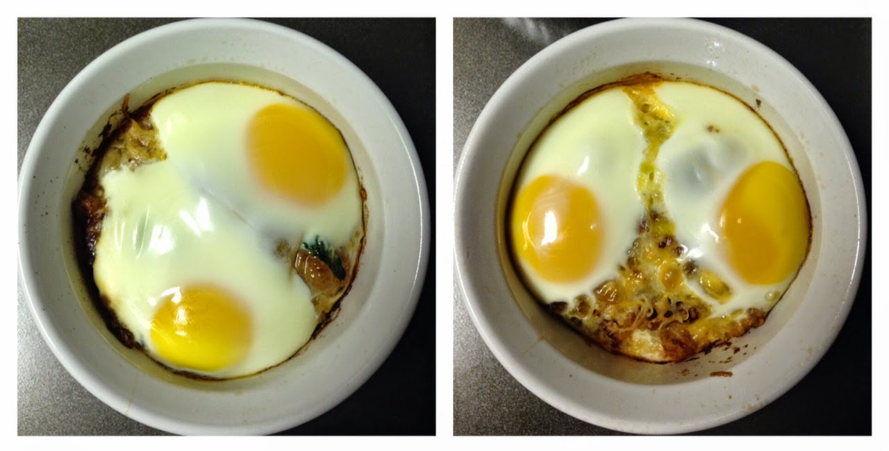 Baked Eggs in Ramekins