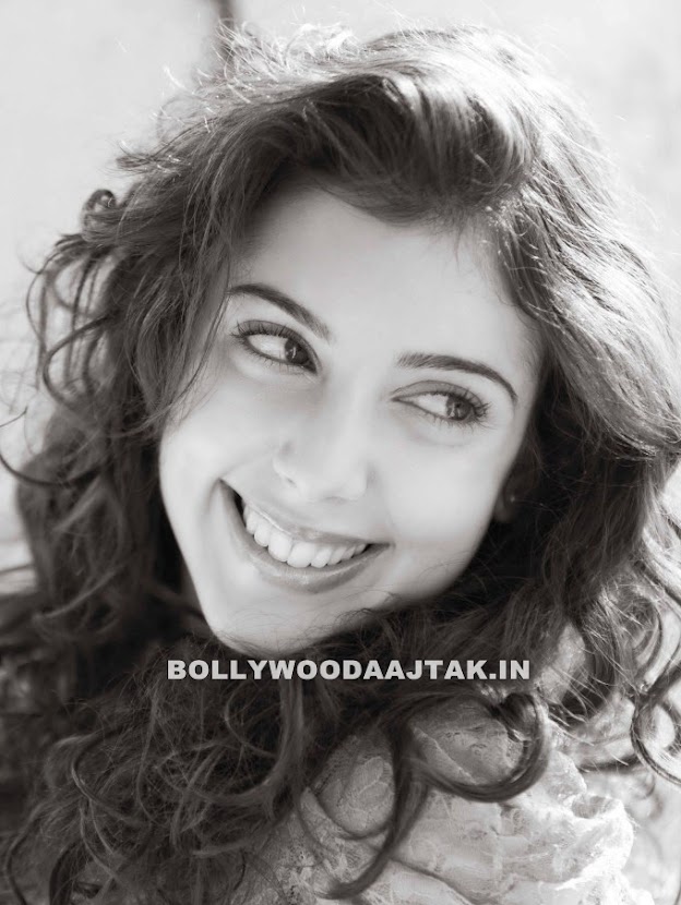 Anisa wears a big smile with some puffy curly hair - (3) -  British Indian Actress Anisa Photoshoot