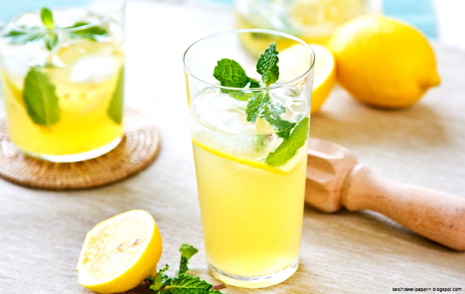 drink lemon fruit juice fresh cocktail ice green hd wallpaper