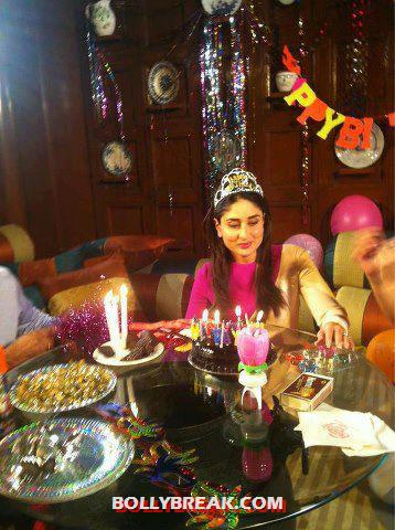 Kareena celebrating her bday -  Happy Birthday!!! To our dearest Kareena Kapoor(bebo)