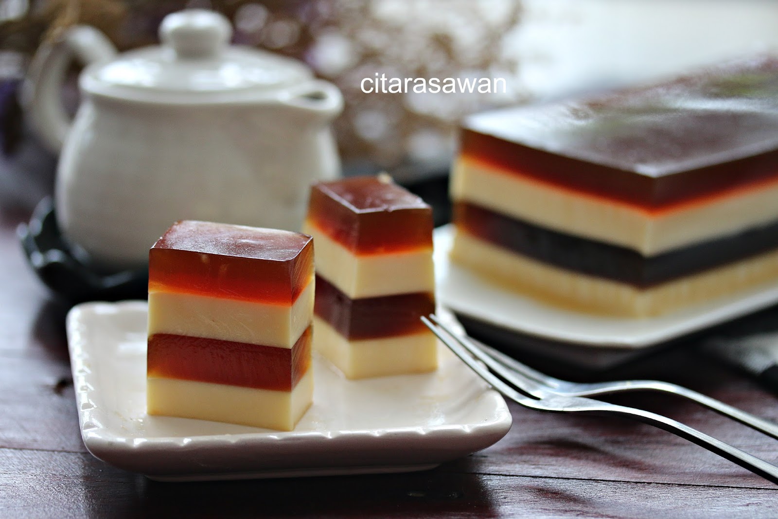 Tumismy Resepi Puding Keju Kopi Bersama Mangga
