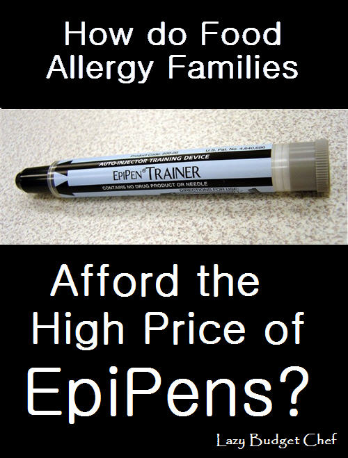 How do food allergy families afford the high cost of EpiPen