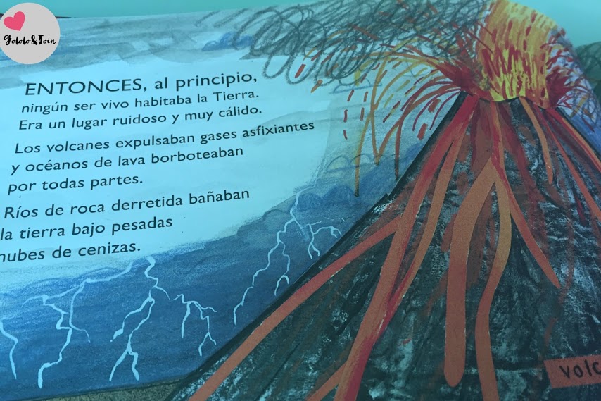 Desde entonces hasta ahora SM interior desde-entonces-hasta-ahora-cuento-evolución-creación-tierra-ciencias-libro-infantil