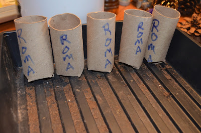Label rolls (cell photo by Trisha)