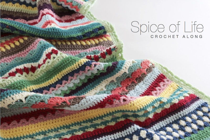 Spice Of Life Crochet Along Blanket