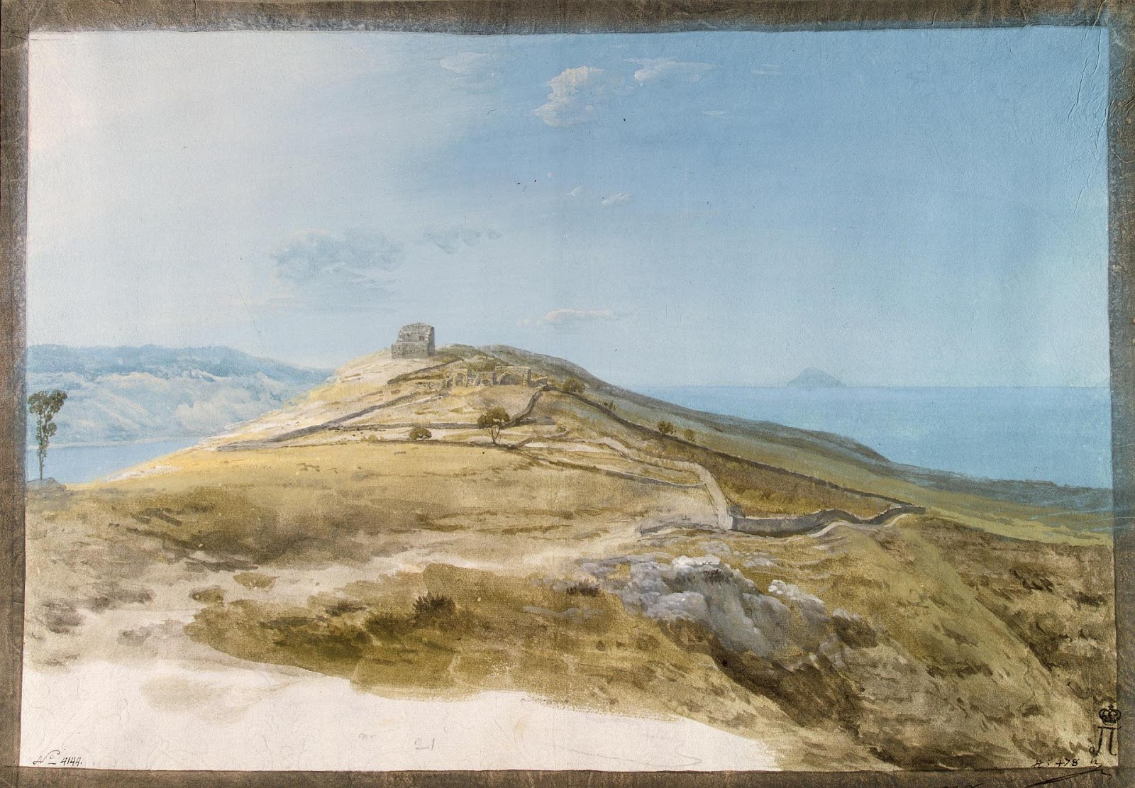 Spencer Alley Mediterranean Gouaches by JeanPierre Houël