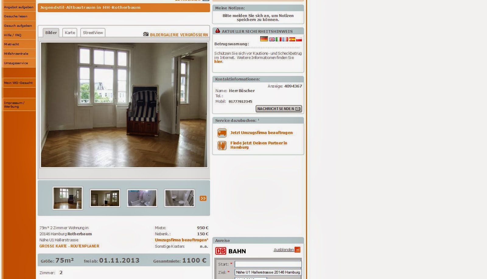 Wohnung Hh Wohnung Hh
