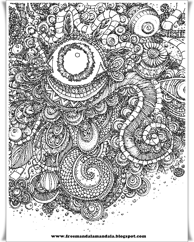 Schwierig Mandala Ausmalbilder Einhorn