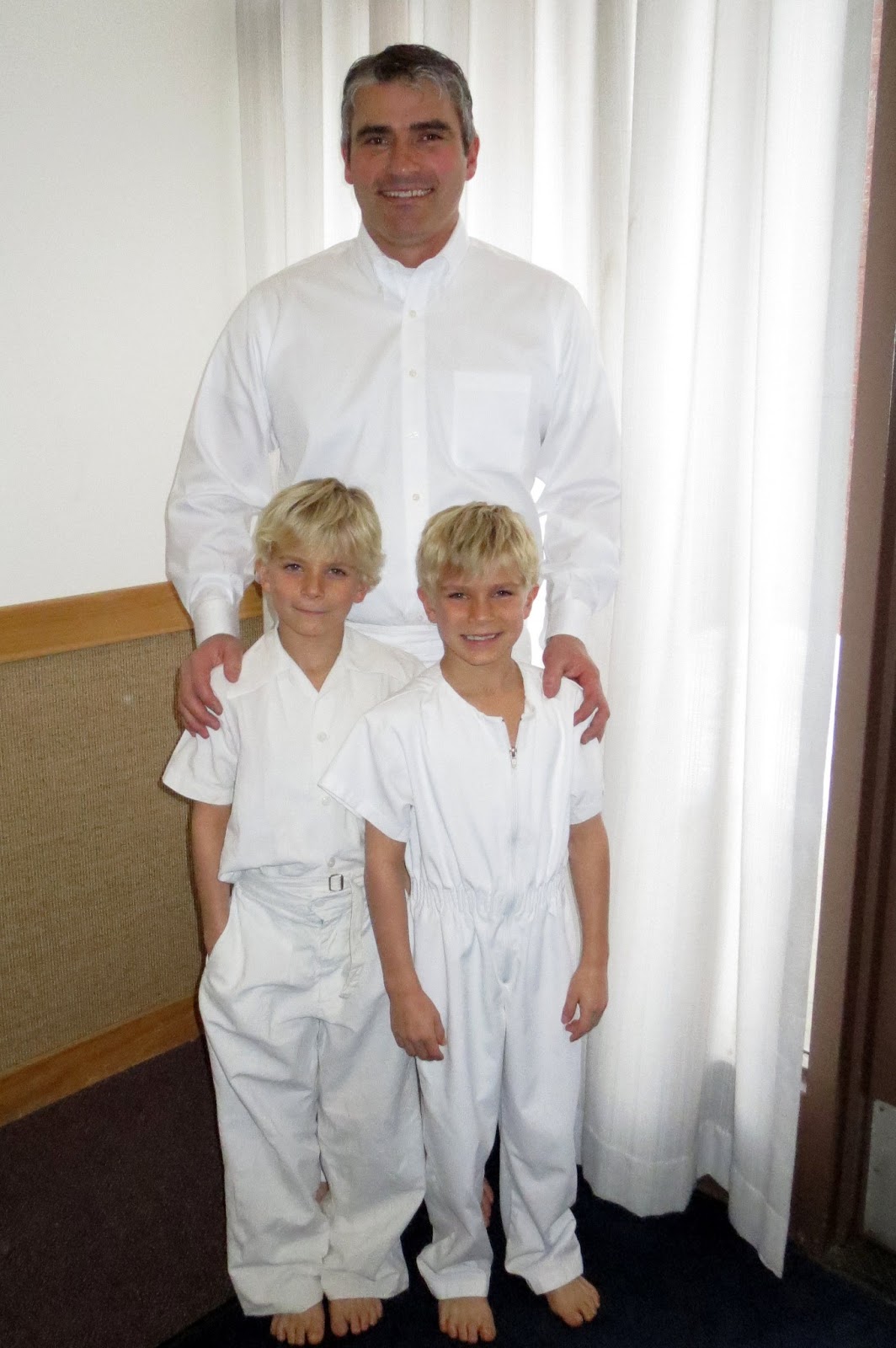 Five Kids in Five Years Big Baptism Day