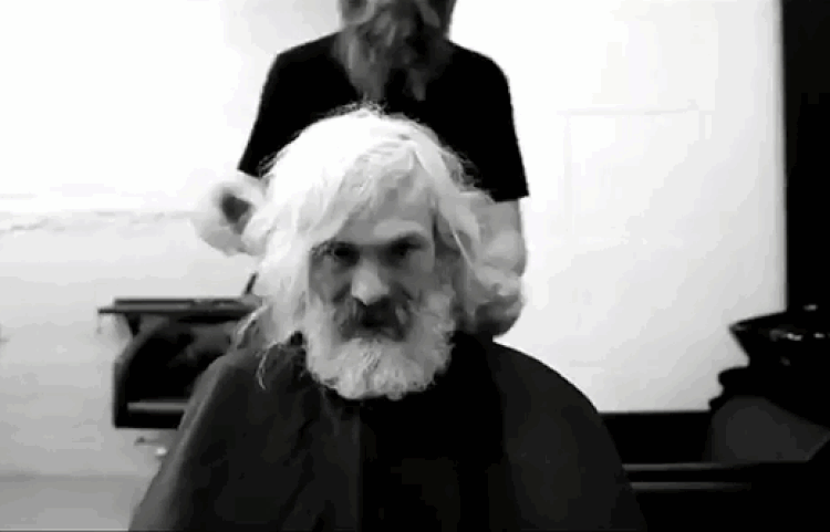In order to get a full-time job, he knew it was time for a change in his appearance. Luckily, La Salvajeria hair salon offered to help tame his unruly hair and beard. - Homeless Man’s Unbelievable Makeover is a Life-Changing Transformation In order to get a full-time job, he knew it was time for a change in his appearance. Luckily, La Salvajeria hair salon offered to help tame his unruly hair and beard. - Homeless Man’s Unbelievable Makeover is a Life-Changing Transformation