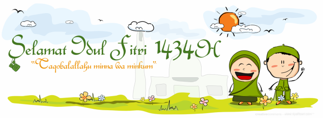 Selamat Hari Raya Idul Fitri 1434 H Sudut Gw &quot;Utien Onleeh