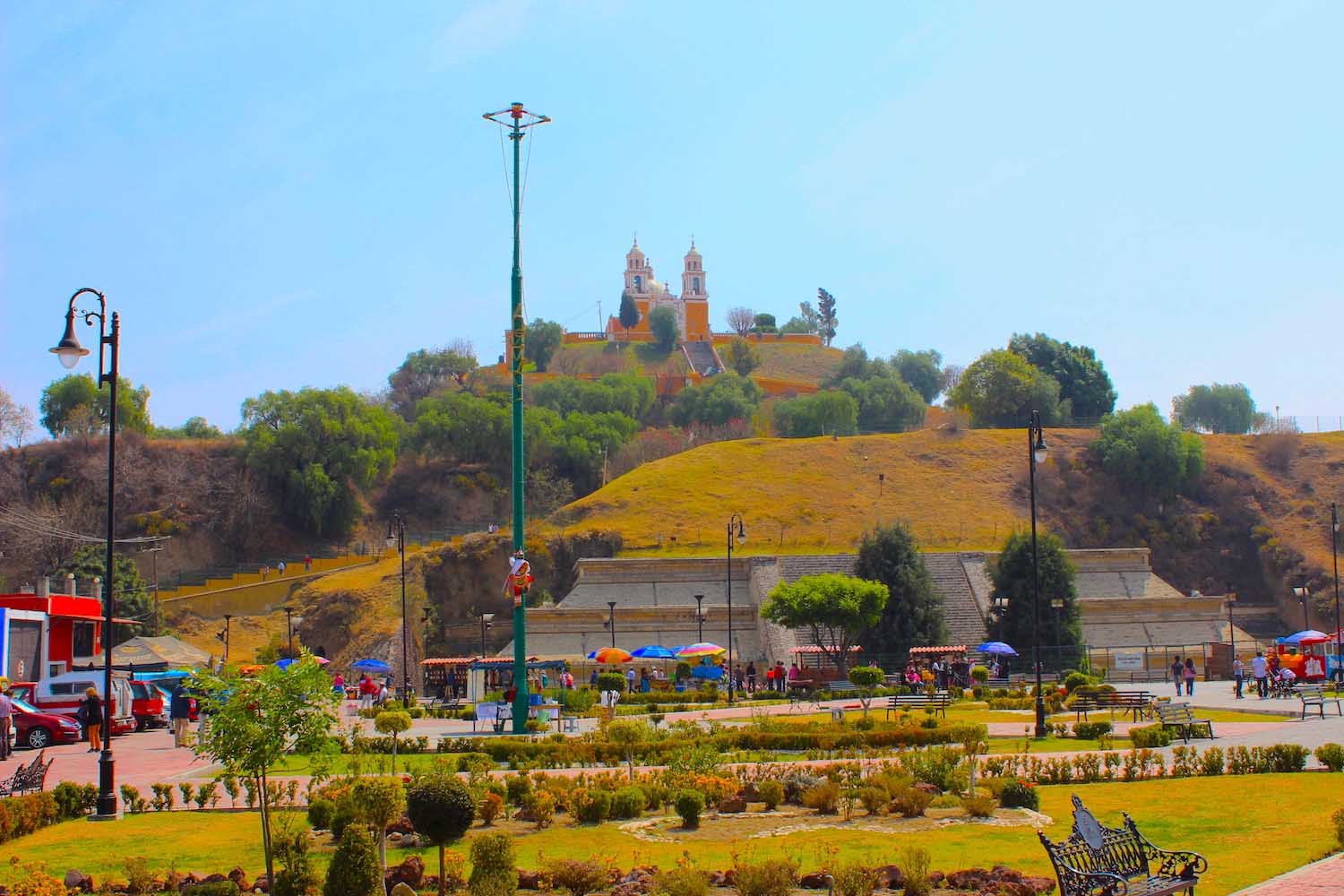 Church of our Lady of Remedies cholula
