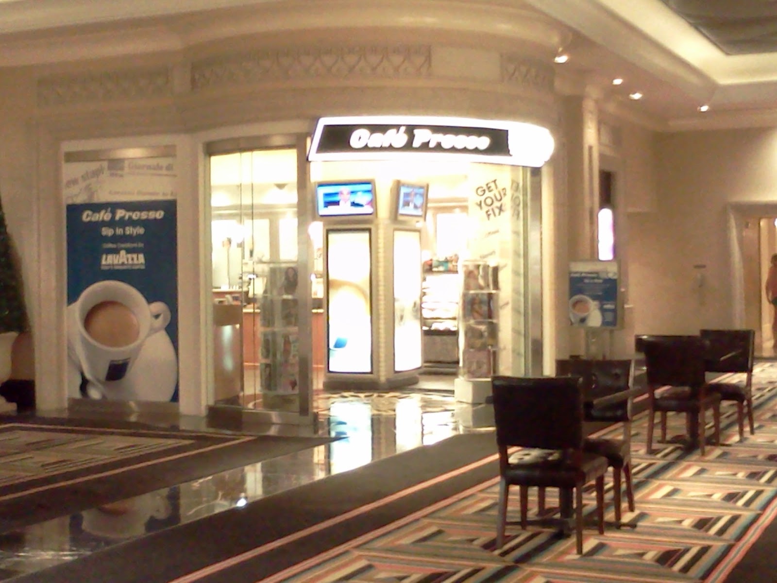 The Quotidian Kit Cafe Presse at the Palazzo, Las Vegas