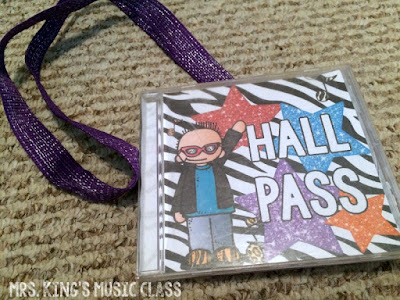 Make some rockin’ and unique hall passes for your classroom with this DIY classroom tutorial.  Grab an empty CD case and download this free file to get started.  Follow the Back to the School Blog Hop for even more great ideas for this busy time of the year.