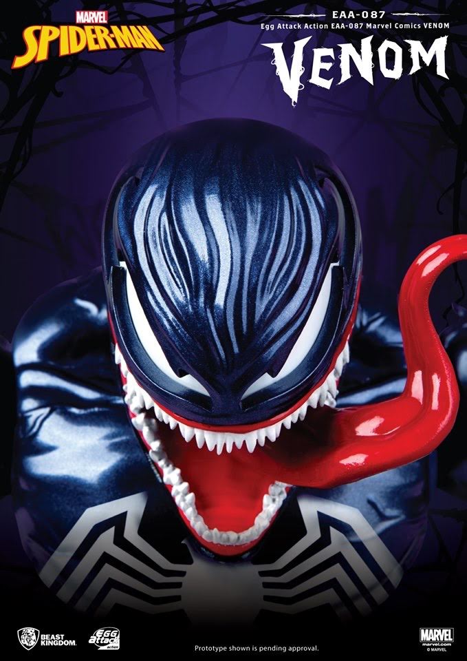 Venom chega a Beast Kingdom com sua nova peça da linha Egg Attack