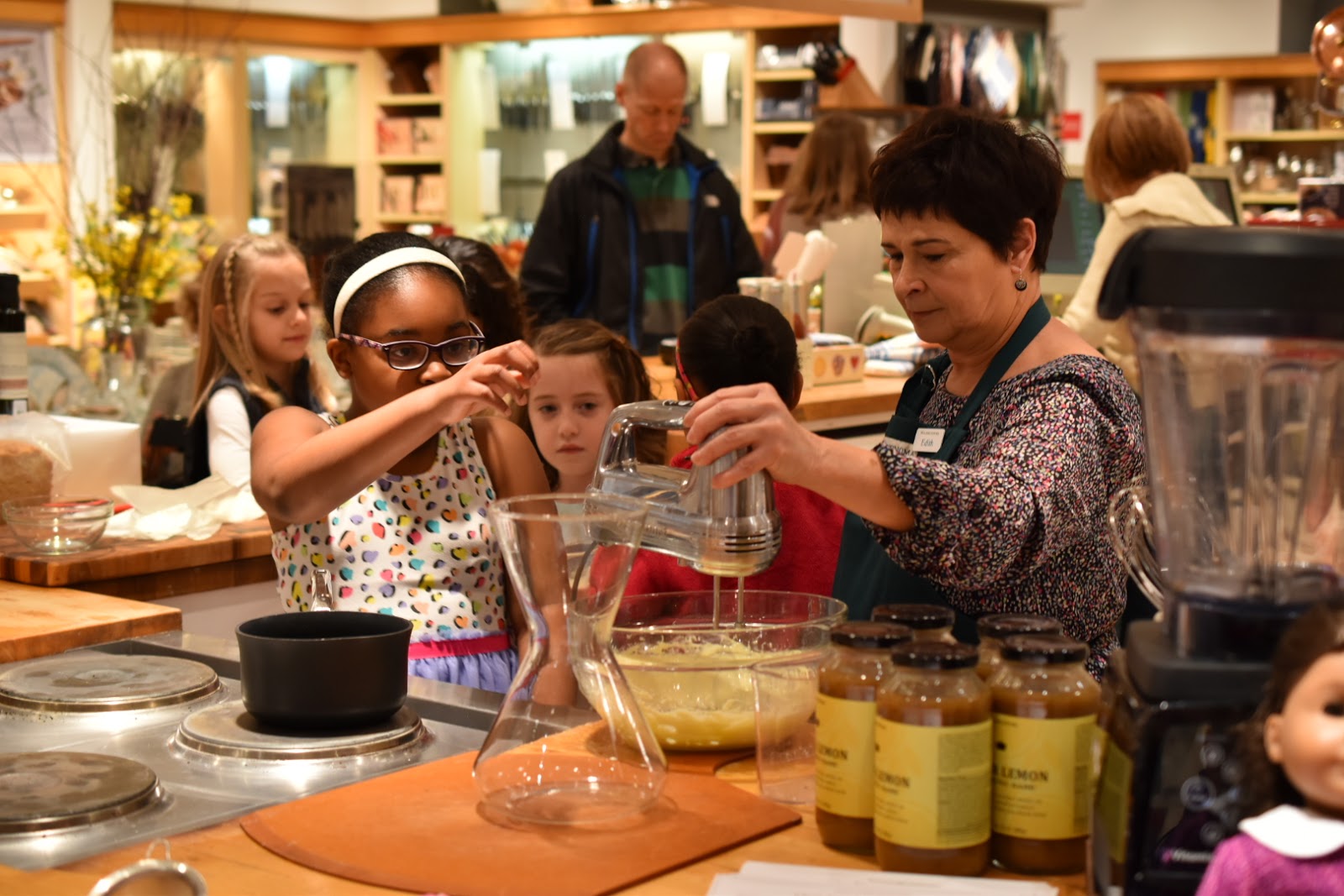 American Girl Cooking Class at WilliamsSonoma and Madeleines Recipe