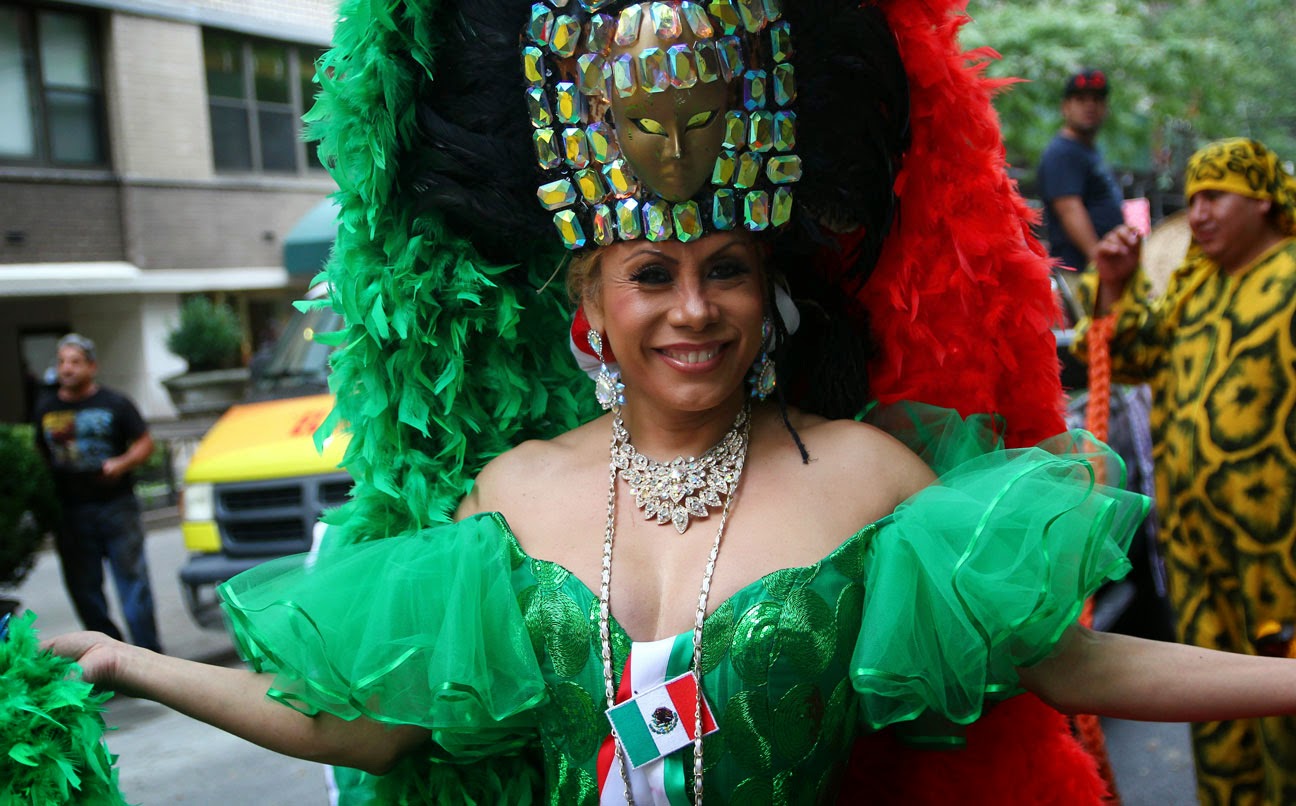Desfile mexicano de Manhattan, Nueva York NY