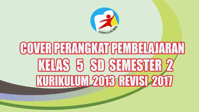 Cover Perangkat Pembelajaran Kelas 5 SD Semester 2