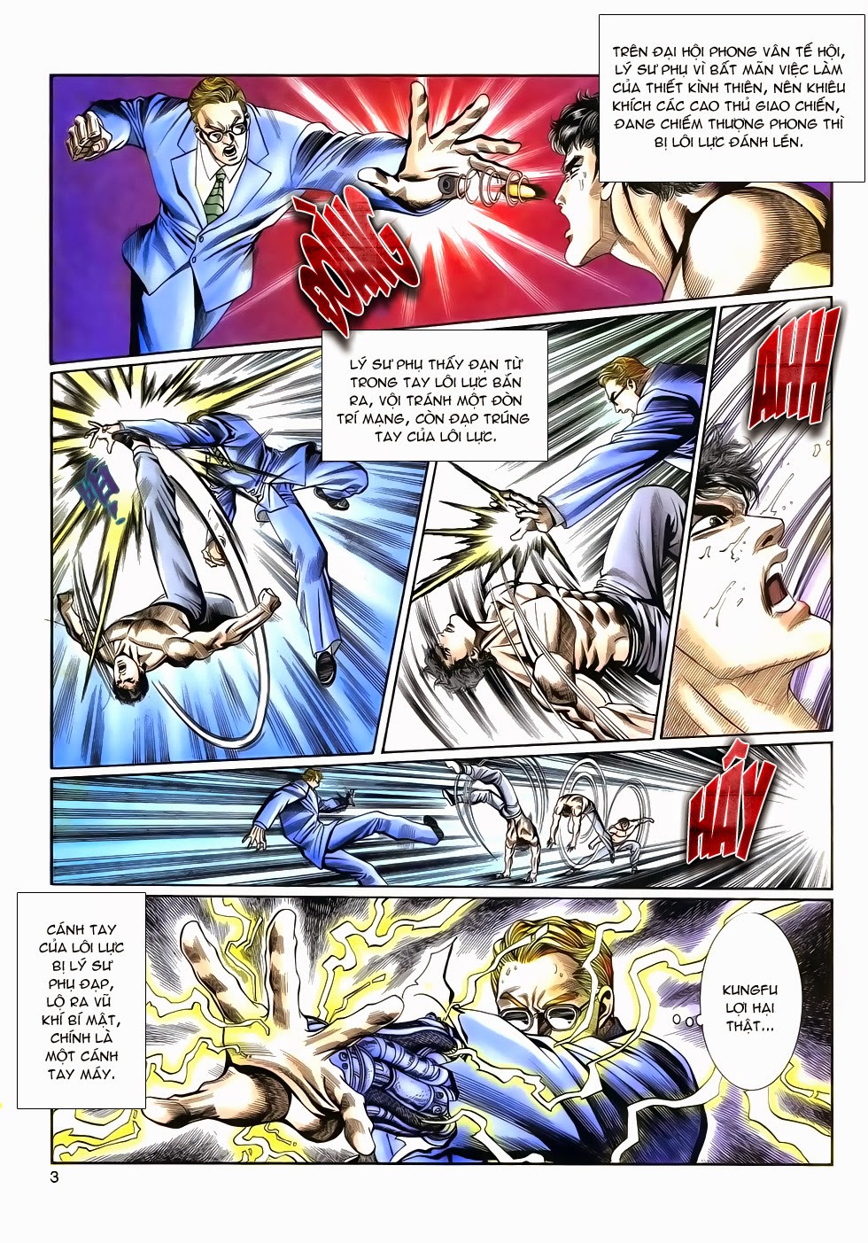 Long Hổ Phong Bạo chap 9